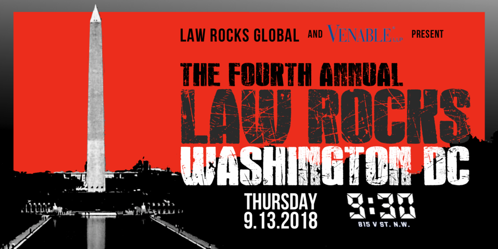 Law Rocks DC 2018 Doorways